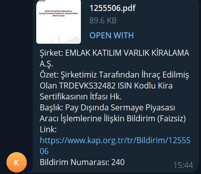 The KAP Disclosure Notifier
