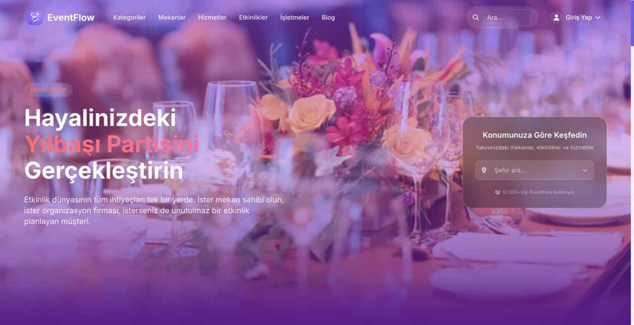 EventFlow — screenshot