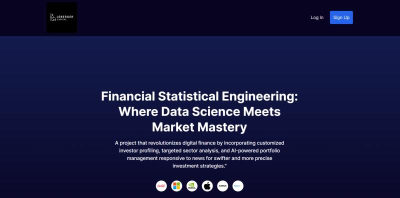 LeBergerCapital: A Comprehensive Finance Platform